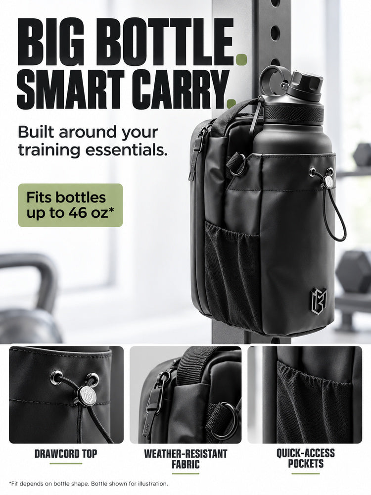 Magnetic Bottle Bag Sling Bag for Men and Women
