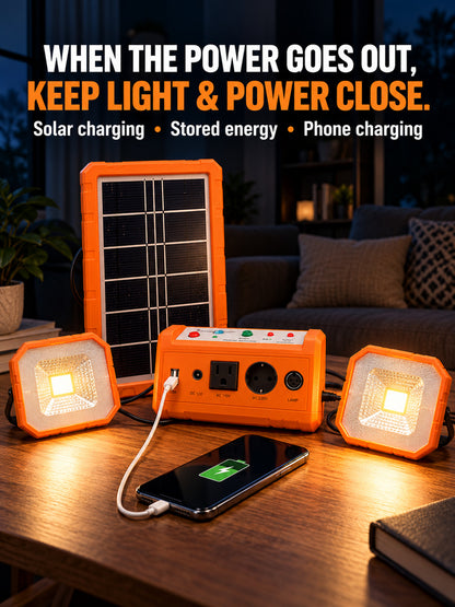 Solar Emergency Light
