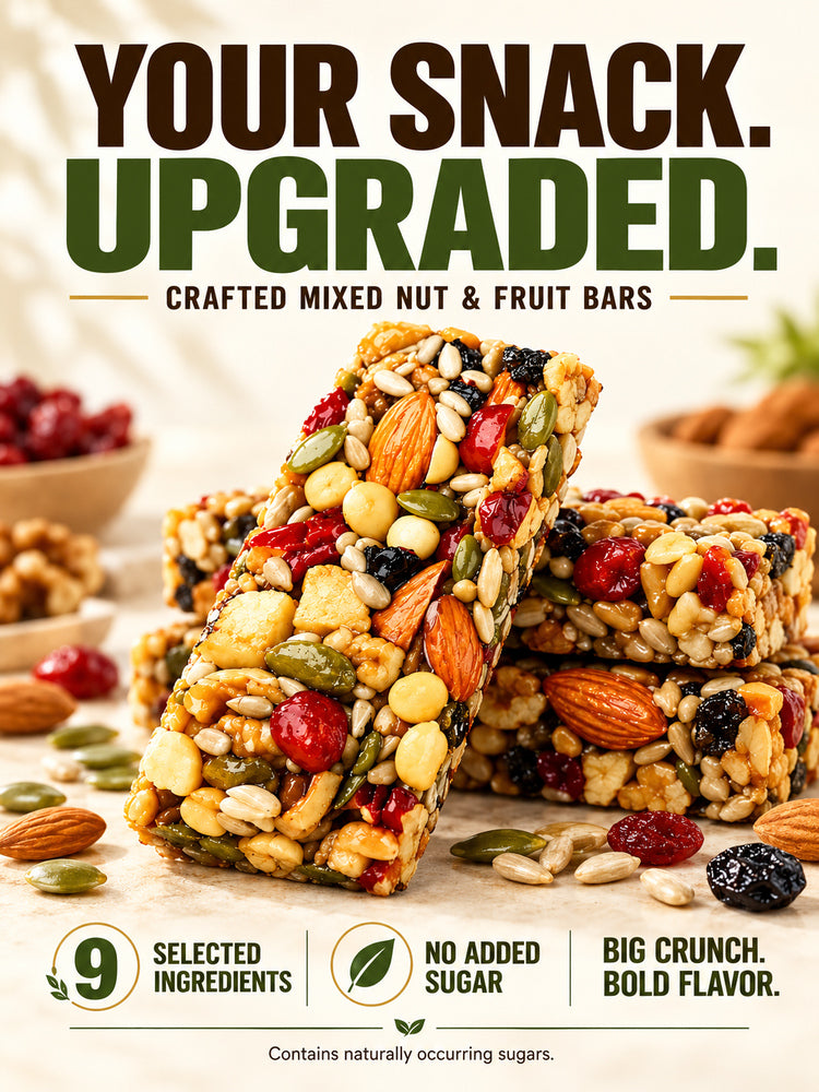 The Original Artisan Mixed Nut Pie ADelicious Blend Of 9 Premium Nuts &Fruits With Zero Added Sugar