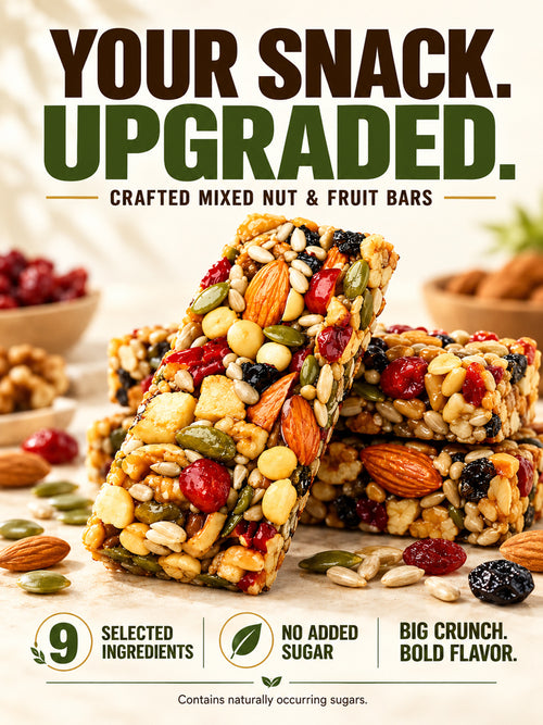 The Original Artisan Mixed Nut Pie ADelicious Blend Of 9 Premium Nuts &Fruits With Zero Added Sugar