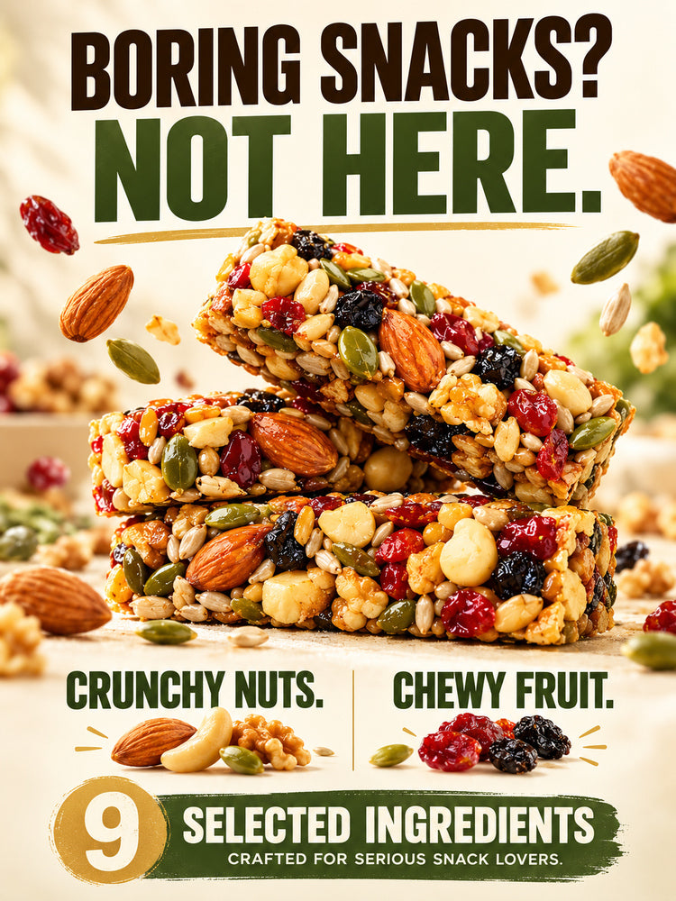 The Original Artisan Mixed Nut Pie ADelicious Blend Of 9 Premium Nuts &Fruits With Zero Added Sugar