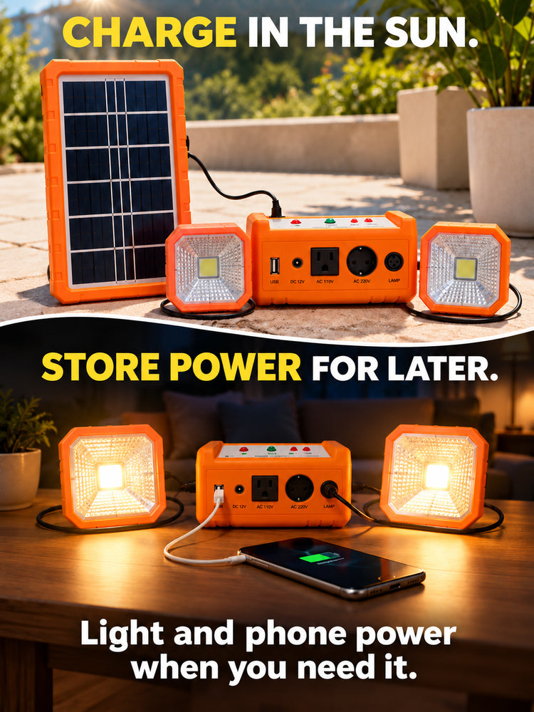 Solar Emergency Light