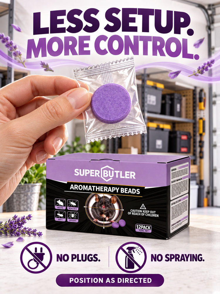 (100% natural ingredients) RODENT AND INSECT REPELLENT TABLETS