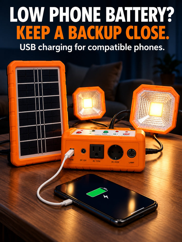 Solar Emergency Light