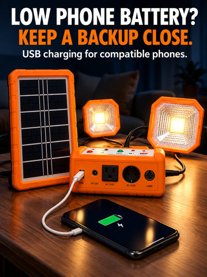 Solar Emergency Light