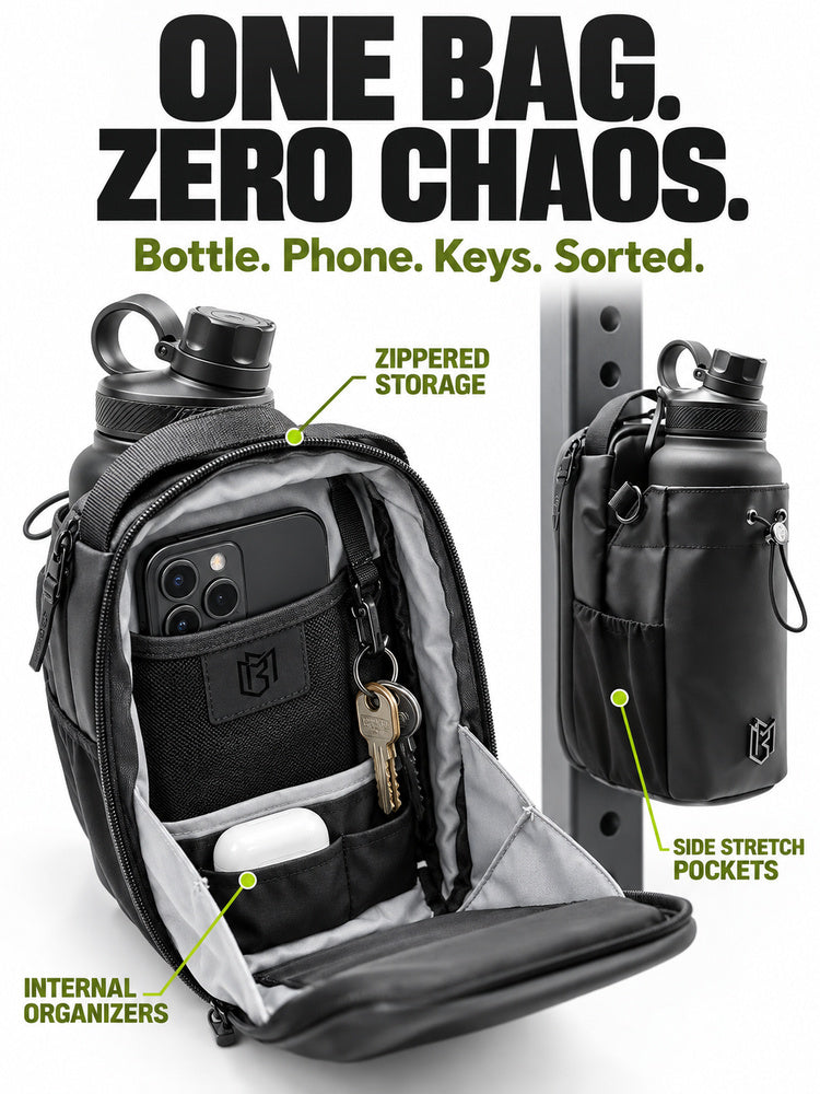 Magnetic Bottle Bag Sling Bag for Men and Women