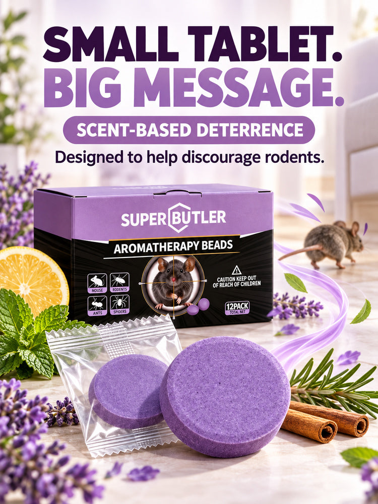 (100% natural ingredients) RODENT AND INSECT REPELLENT TABLETS