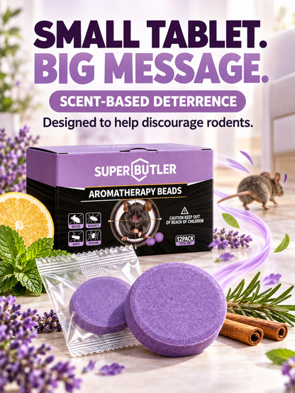 (100% natural ingredients) RODENT AND INSECT REPELLENT TABLETS