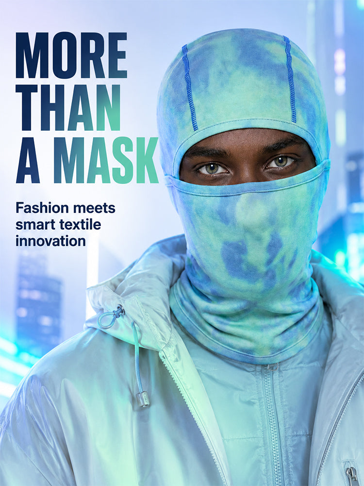 Temperature-sensing color-changing mask
