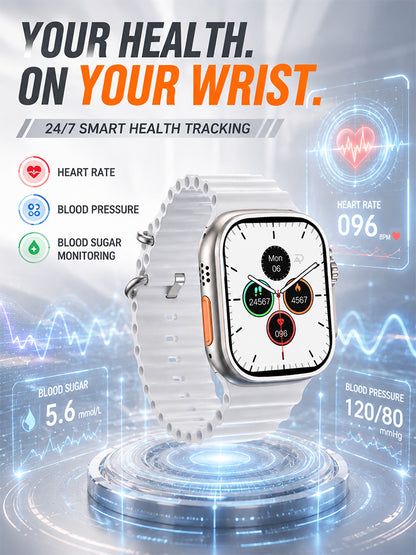 New smartwatch for blood pressure, oxygen level monitoring and exercise tracking