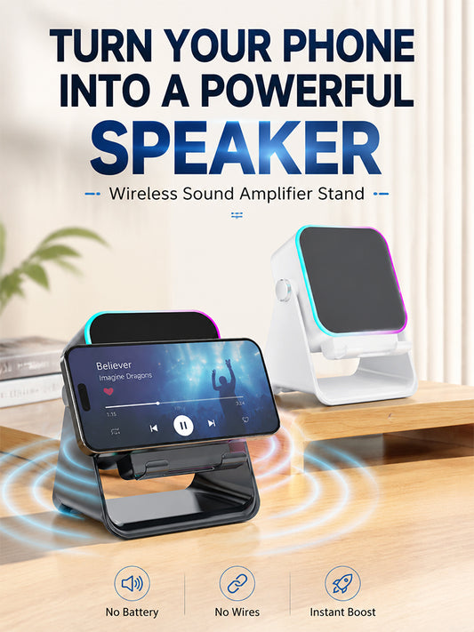 Induction Speaker Stand for Smartphones