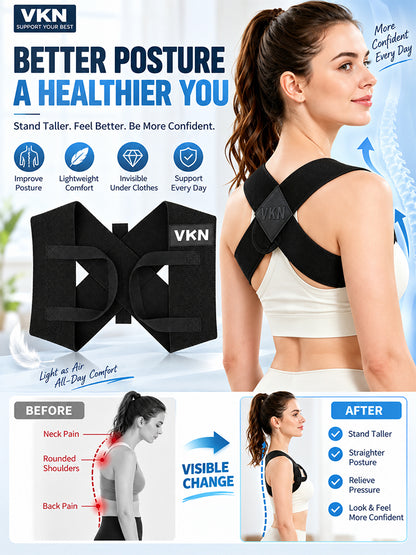 Posture correction belt—for a more confident physique.
