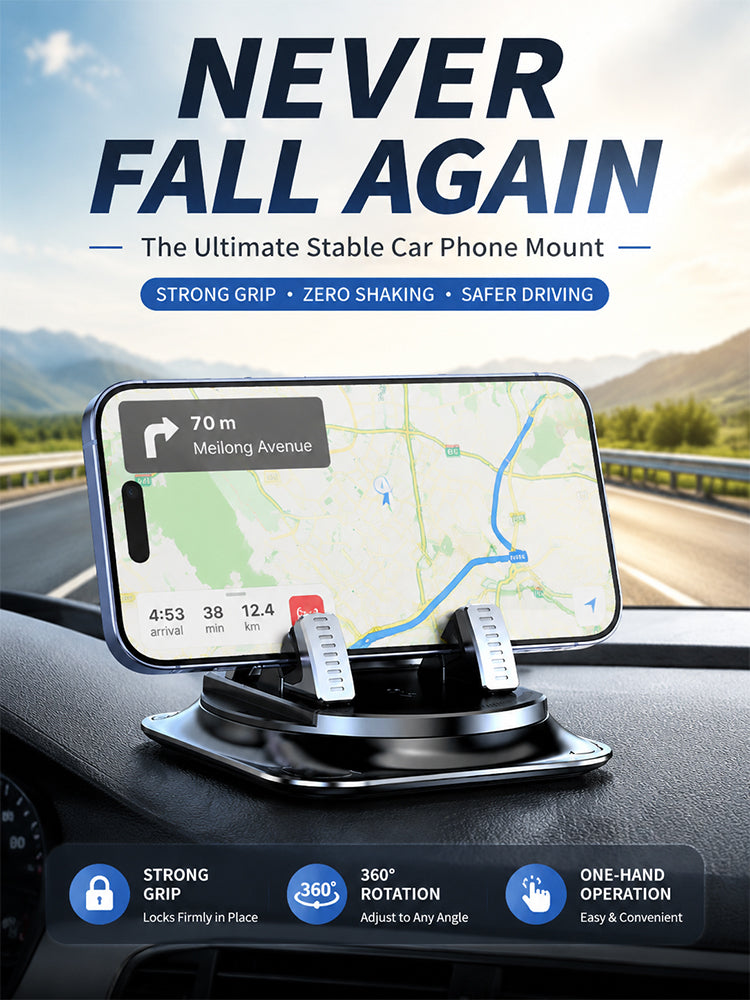 Anti-slip and convenient mobile phone holder