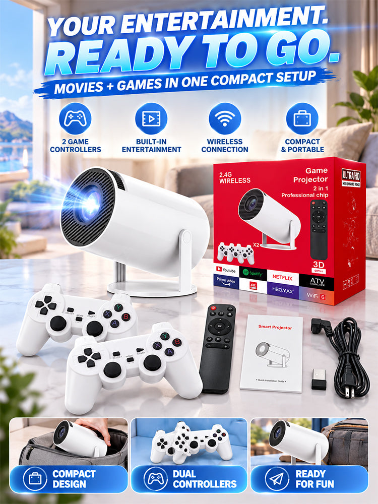 VISTA Pro™ 4K HD Smart Projector