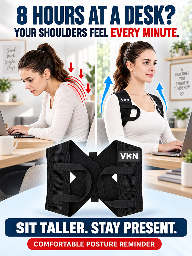 Posture correction belt—for a more confident physique.