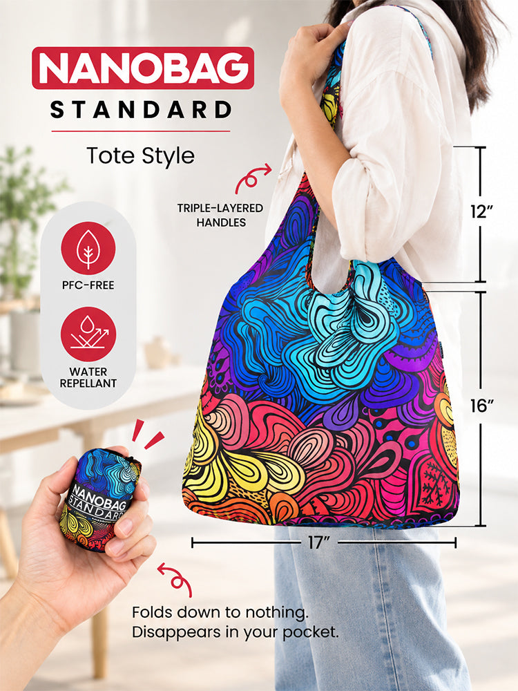 Diamond-stretched, tear-resistant fabric, lightweight bag