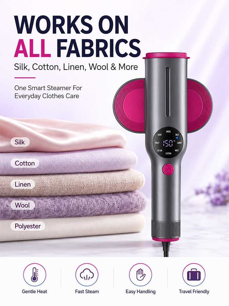 Portable steam iron