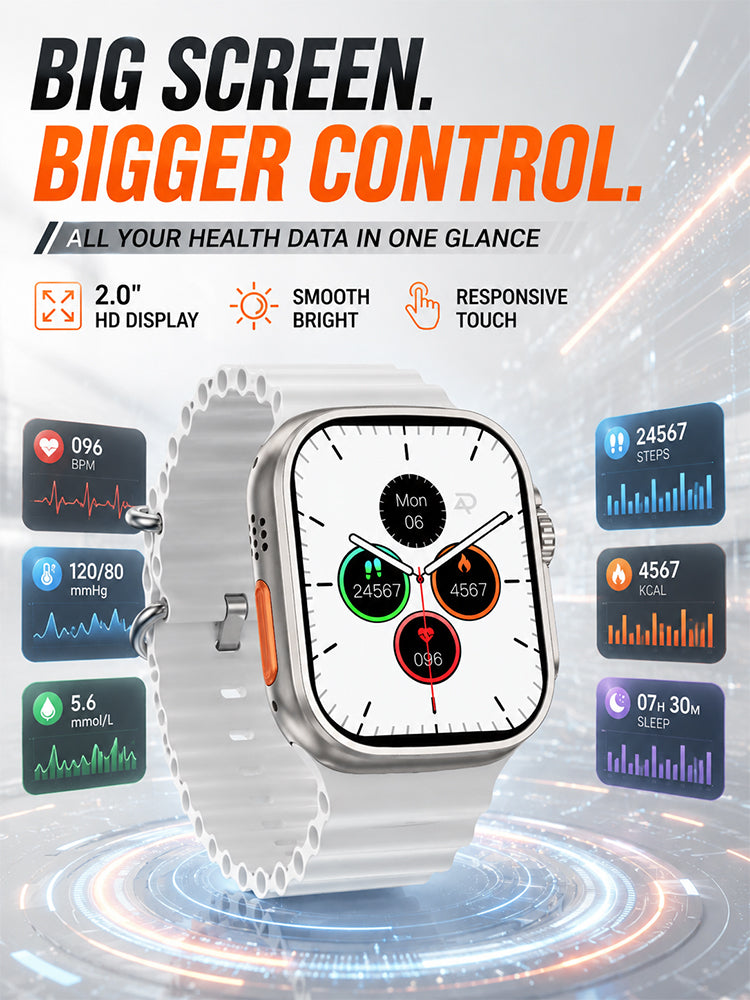 New smartwatch for blood pressure, oxygen level monitoring and exercise tracking