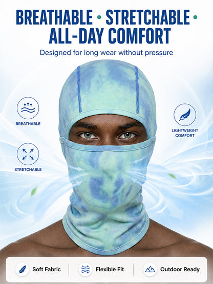 Temperature-sensing color-changing mask