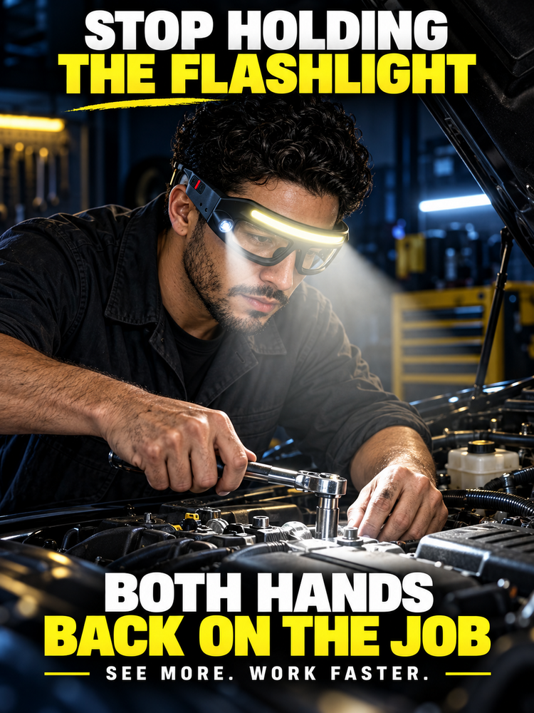Multifunctional spectacle-style headlamp