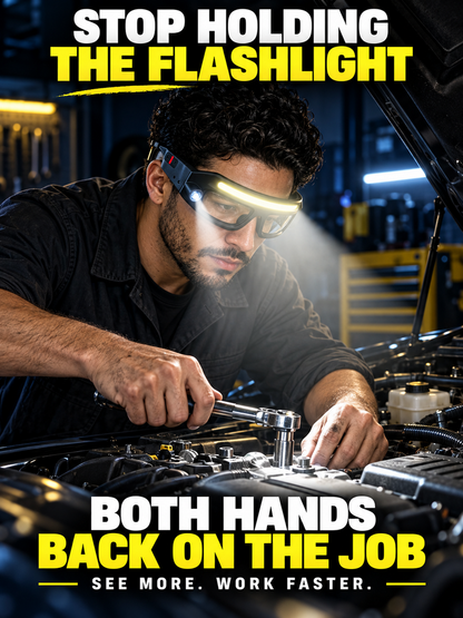 Multifunctional spectacle-style headlamp