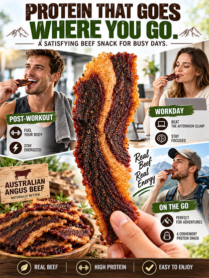 🥩 100% Australian Grass-Fed Angus Beef Brisket Treats！