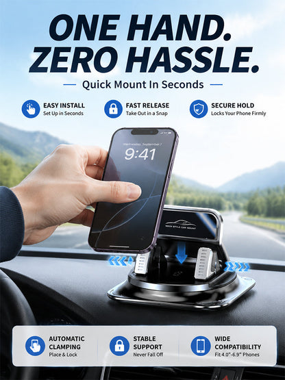 Anti-slip and convenient mobile phone holder