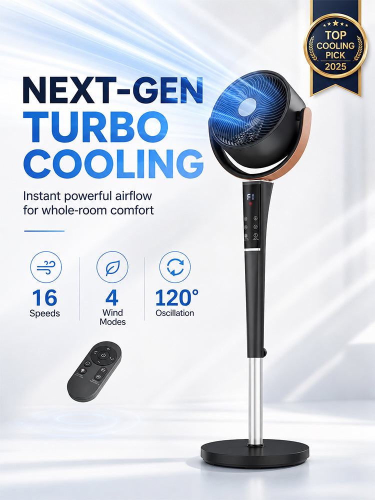 Boosted continuously variable speed refrigeration fan