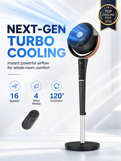 Boosted continuously variable speed refrigeration fan
