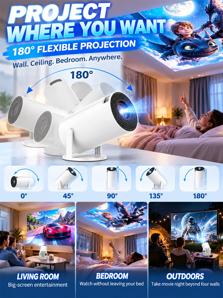 VISTA Pro™ 4K HD Smart Projector