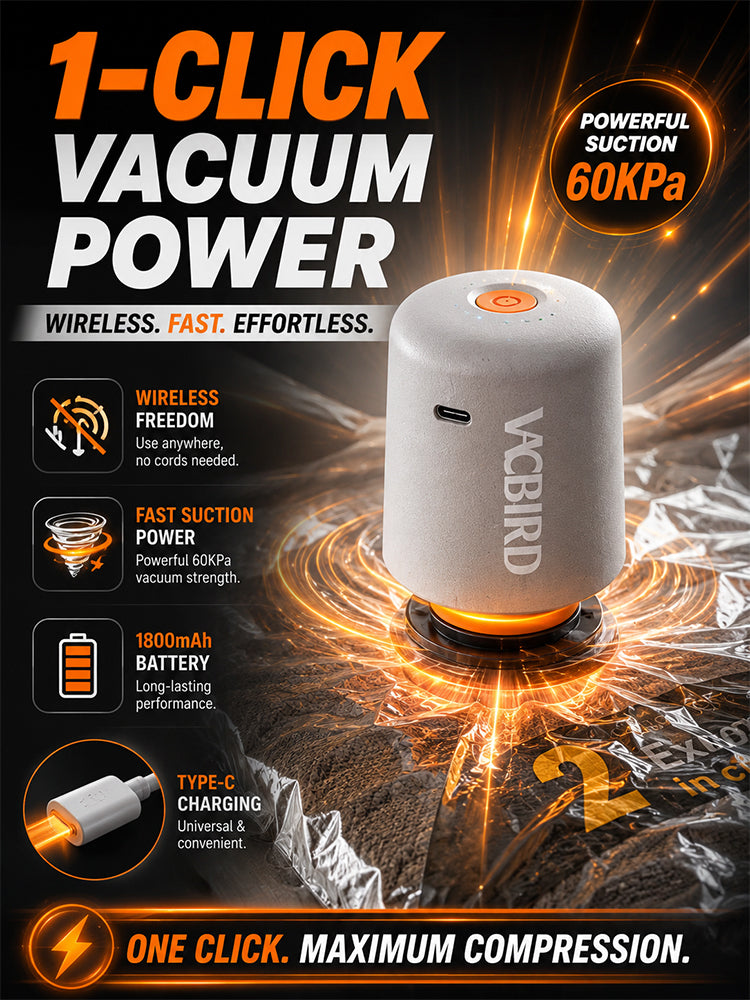2026 New Model Travel Vacuum Storage Bag