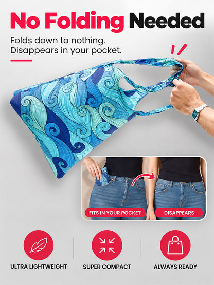 Diamond-stretched, tear-resistant fabric, lightweight bag
