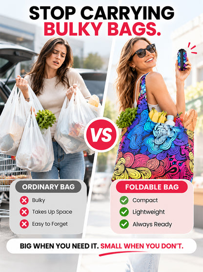 Diamond-stretched, tear-resistant fabric, lightweight bag