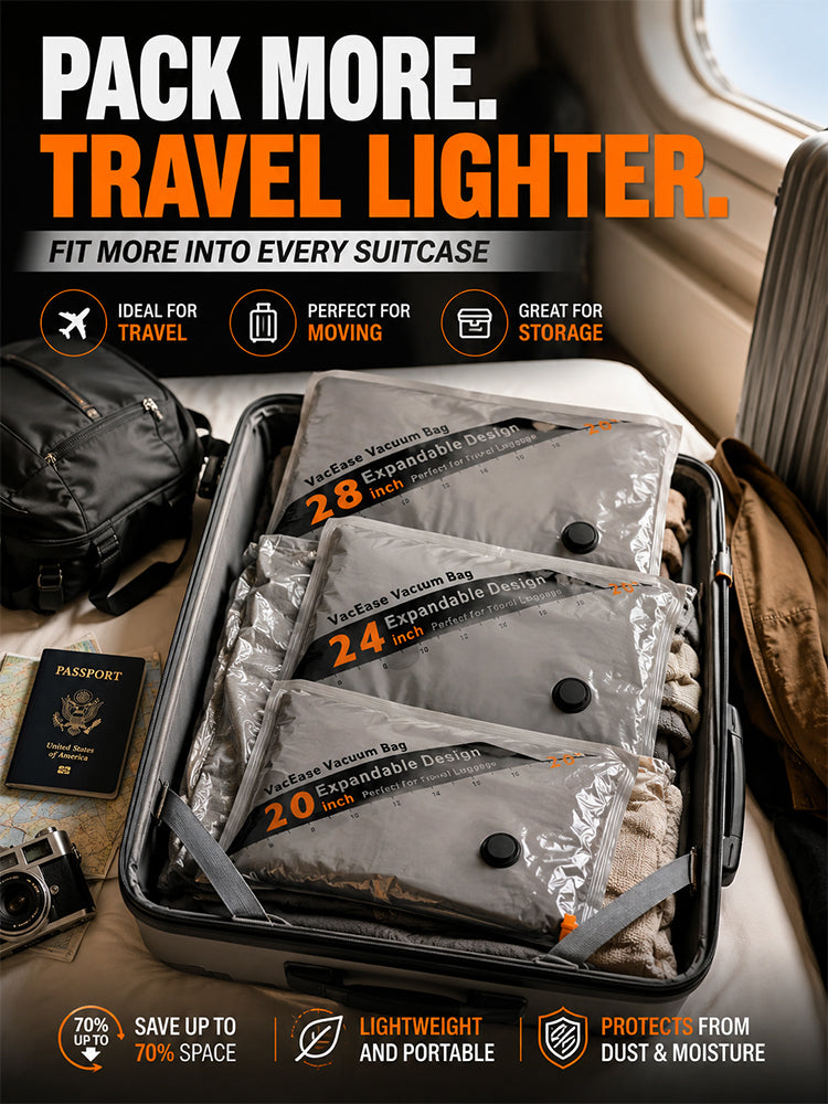 2026 New Model Travel Vacuum Storage Bag
