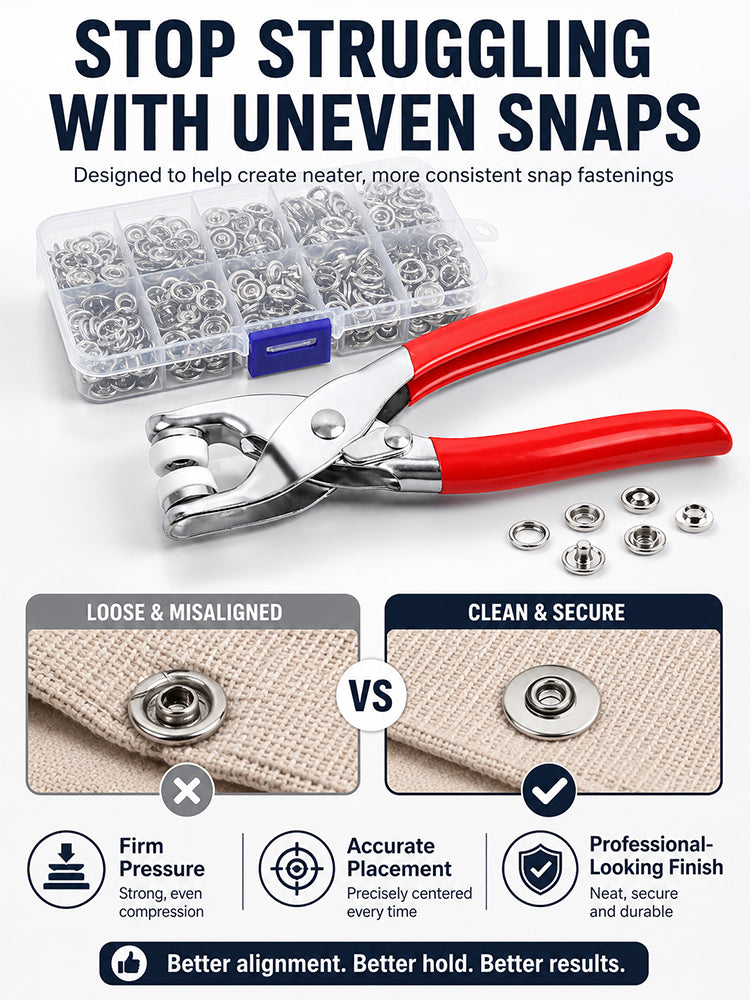 Snap-on no-drill fastener