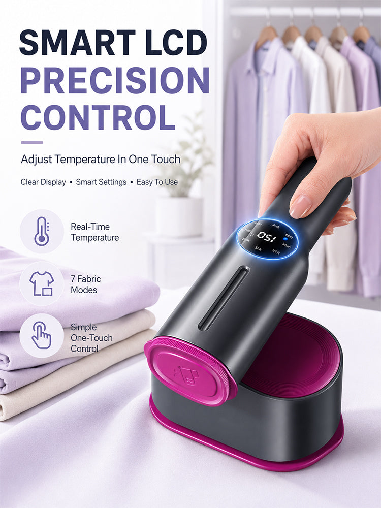 Portable steam iron