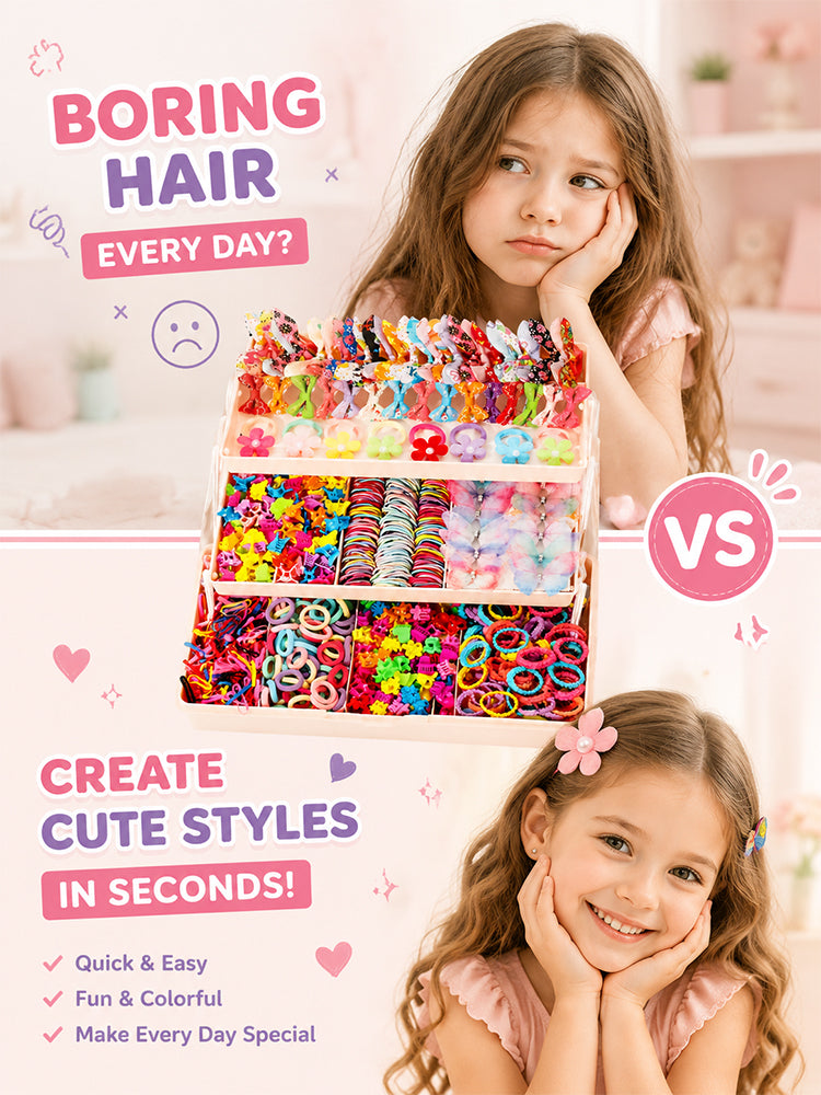 Children's hair accessory set