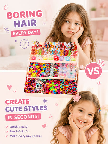 Children's hair accessory set