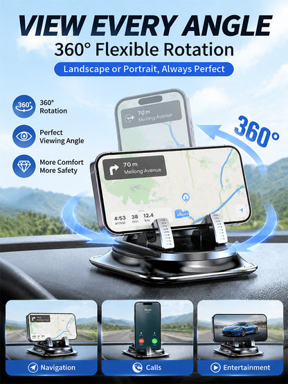 Anti-slip and convenient mobile phone holder