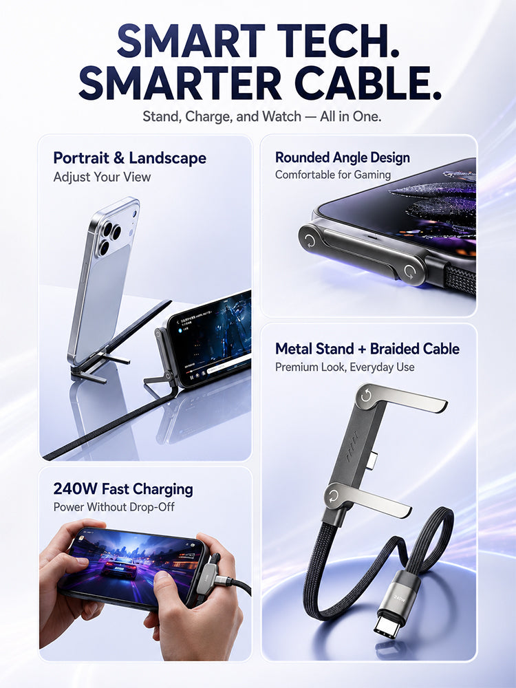 240W multi-functional data cable