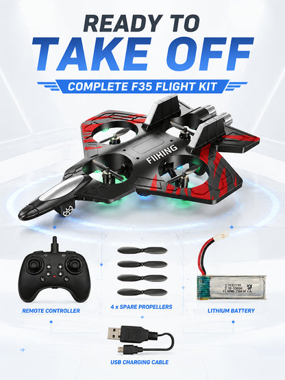 1:300 F35 Remote-controlled High-definition Aerial Photography Drone