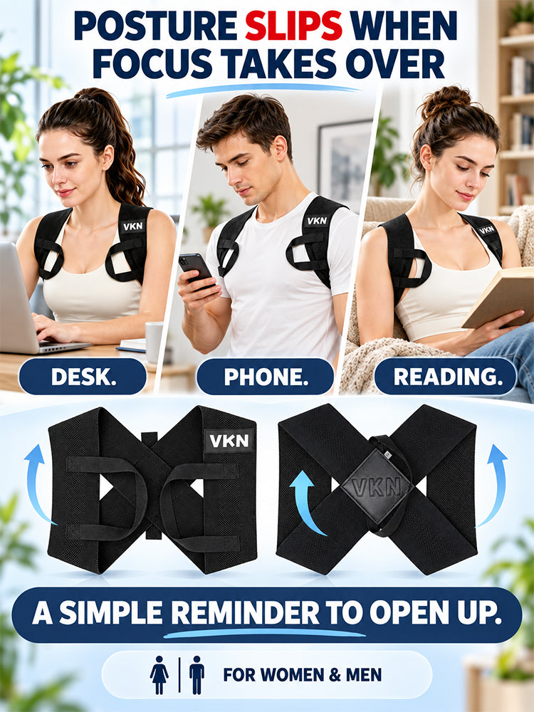 Posture correction belt—for a more confident physique.