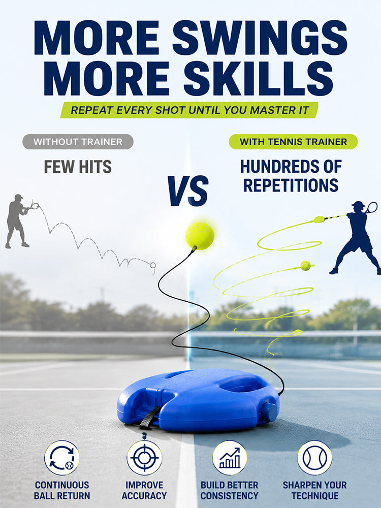 Tennis training equipment