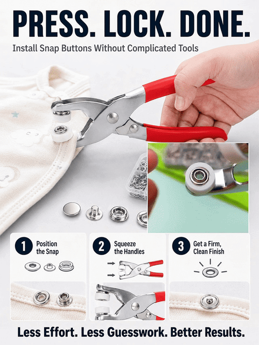 Snap-on no-drill fastener