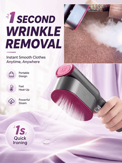 Portable steam iron