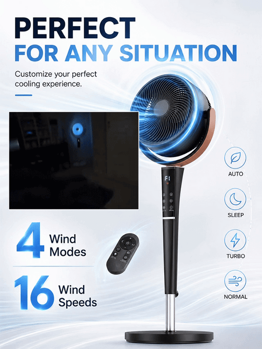 Boosted continuously variable speed refrigeration fan