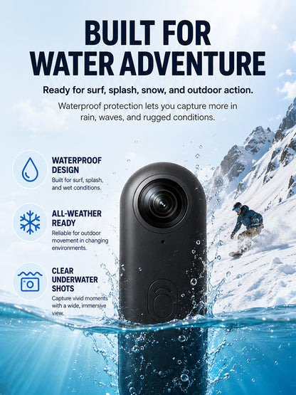 High-definition action camera