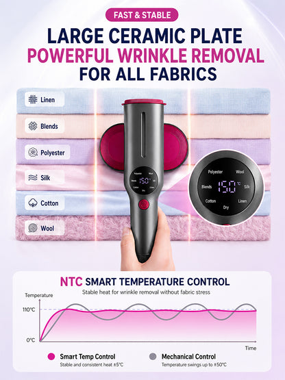 Portable steam iron