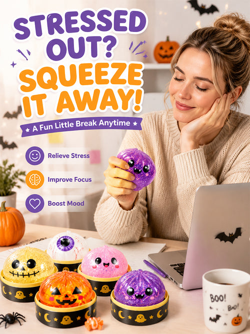 Halloween Squeezable Dolls