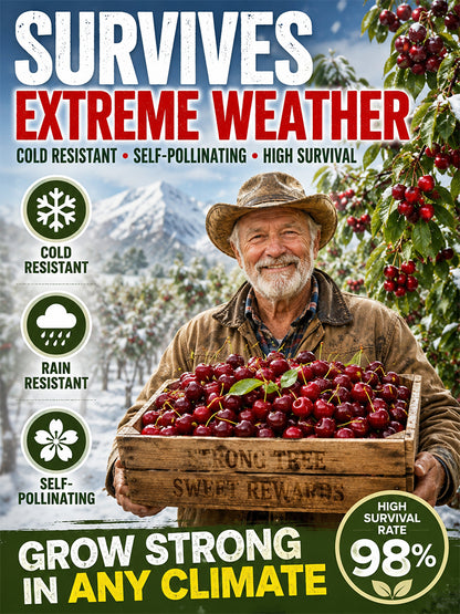 [Bears Fruit in 10 Days] Cherry Tree Sapling